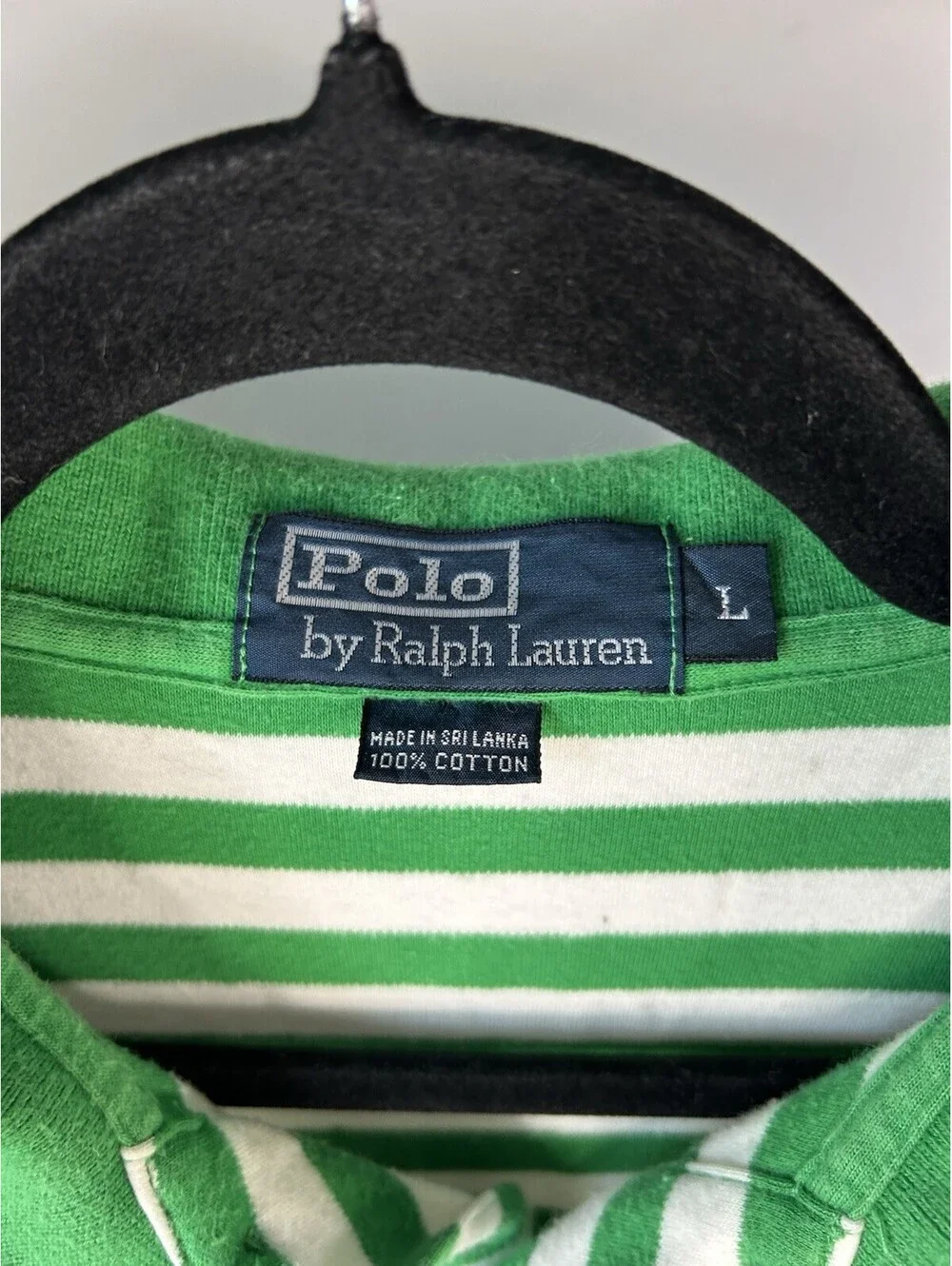 Polo Ralph Lauren Striped Polo Shirt Men’s Size Large
